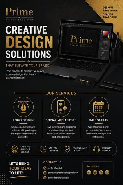 Professional Branding & Design Services – Fast, Creative & Modern!
