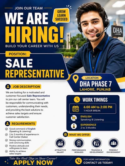 Sales Representative (English Speaking)