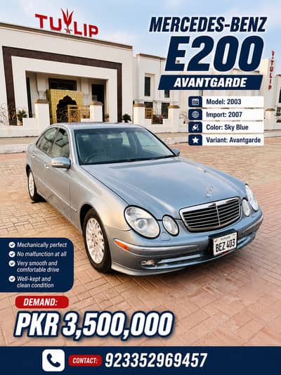 Mercedes Benz E Class E200 2003 | Avantgrade