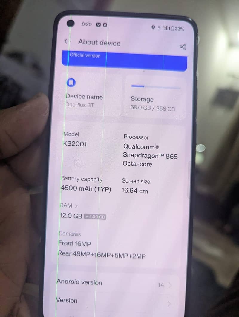 One Plus 8T 3