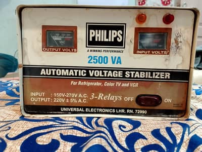 Philips 2500VA Automatic Voltage Stabilizer