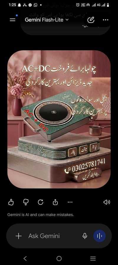 AC DC chulha for sale