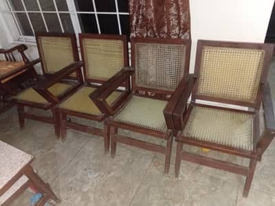 4 chairs asli Taali lakar