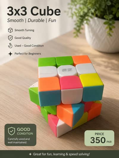 3x3 cube puzzle(good quality)