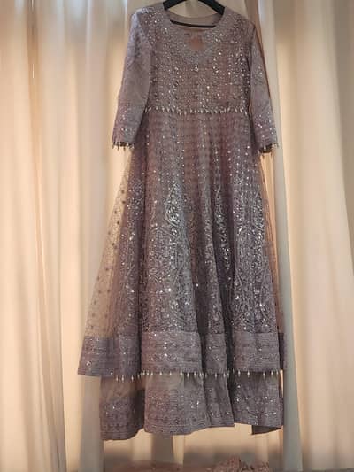 3 Piece Fancy Light Purple Maxi of Brand Panache Apparel