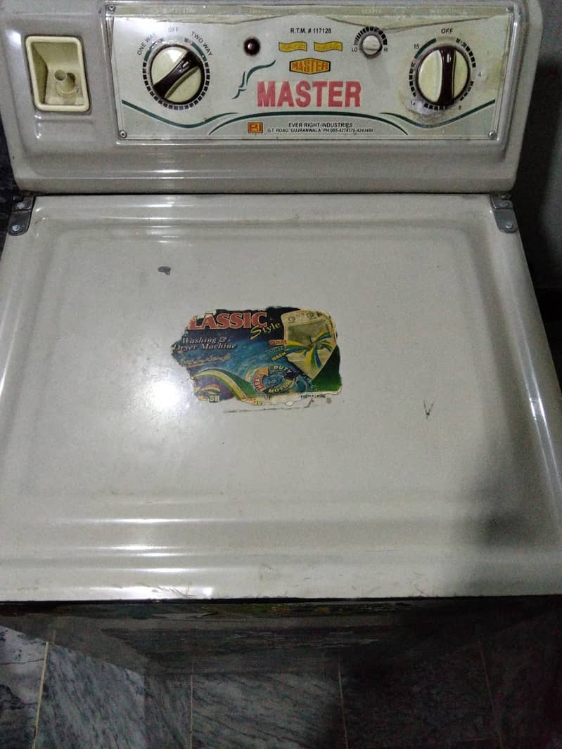 Master Washing Machine 1