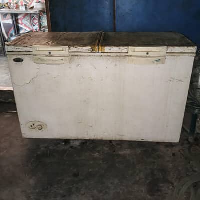 Double door freezer