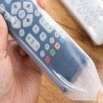 Small for AC Remote Silicone Remote Cover Luminous Transparent Dust Proof Protective Cover Remote cover