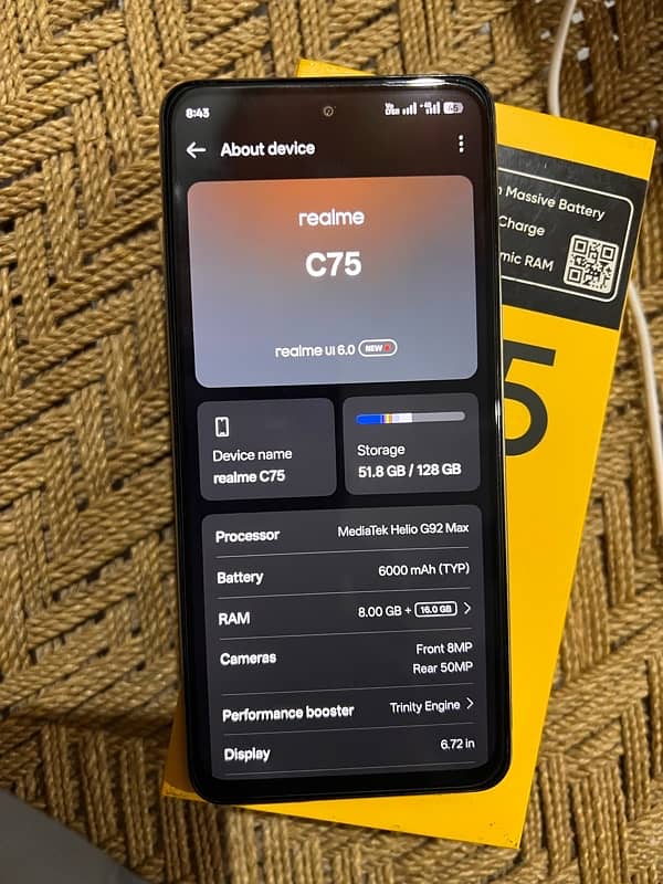 Realme C75 7