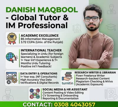 Experienced Home & Online Tutor Available