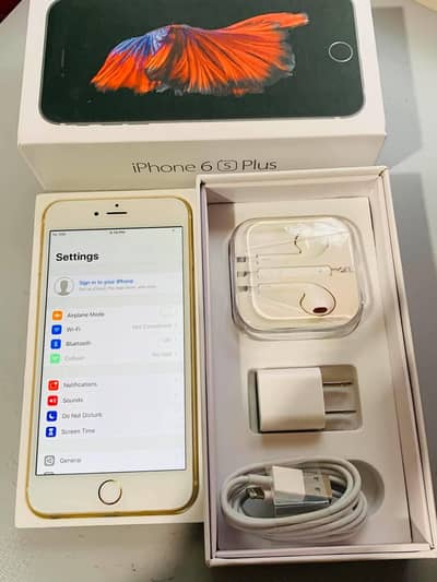 iphone 6s plus 128 GB  (no open no repair) (PTA approved) all ok