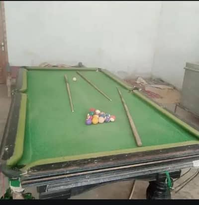 1 Biliade snoker for sale condition normal Contact no 03053087169