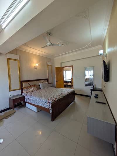2 bedrooms apartment fully luxury furnished available for rent in E-11 Islamabad