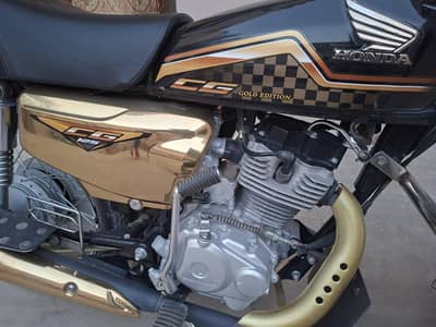 HONDA CG 125 2024 MODAL GOLD EDITION