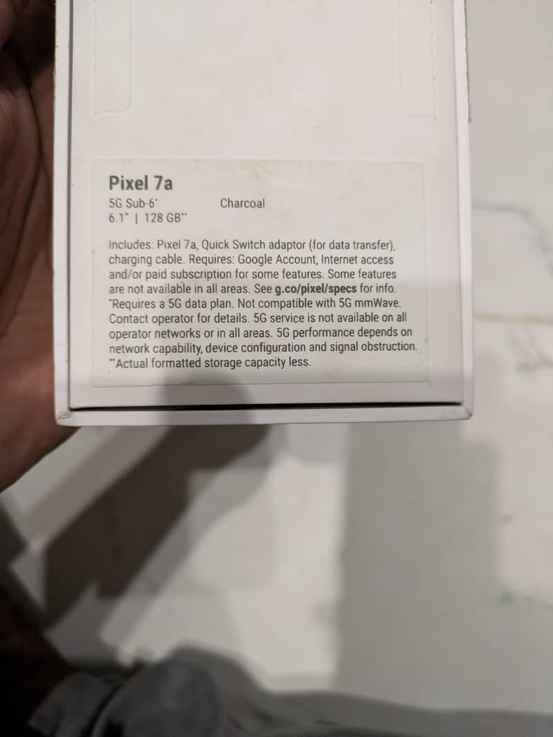Google Pixel 7a 3