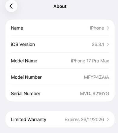 Apple iPhone 17 Pro Max