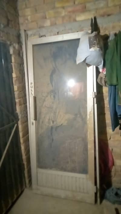 Glass door