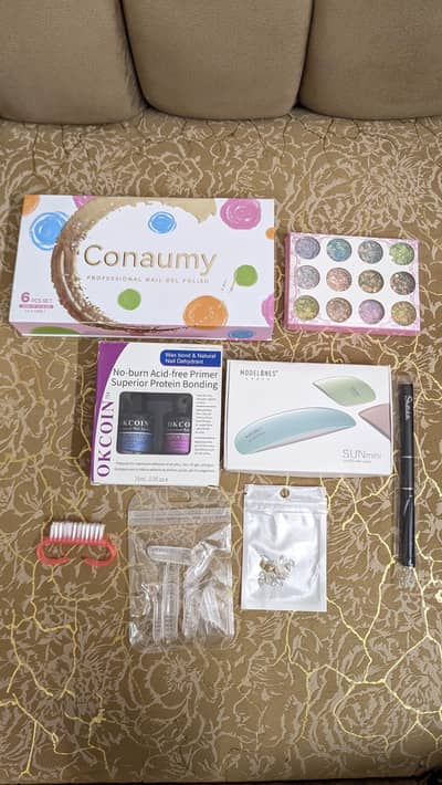 Brand New Imported Professional Gel Nail Art Kit (Complete Set)