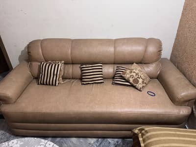 Leather sofa