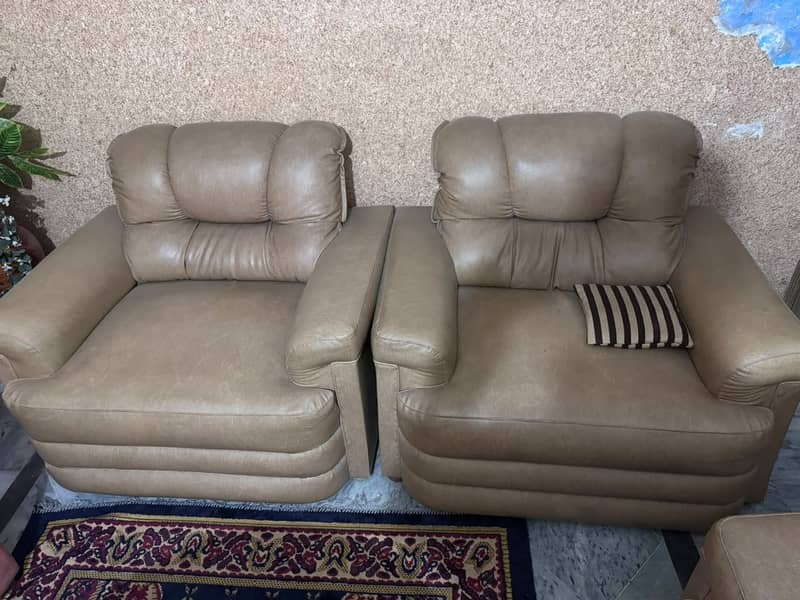Leather sofa 1