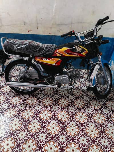 Honda CD70 model2026 applied