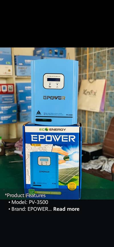 Solar Inverters PV3500 3.5KW Starts 2 to 6 panels