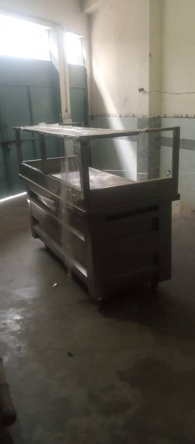 counter for sale. food counter.  high end stainless  counter