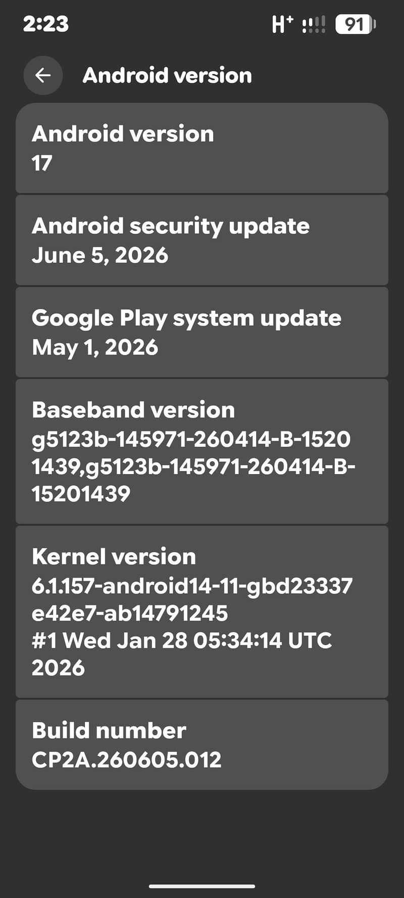 Google Pixel 6 7