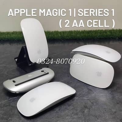 APPLE MAGIC MOUSE ( A1296 ) - WIRELESS BLUETOOTH ULTRA SLIM MICE WHITE