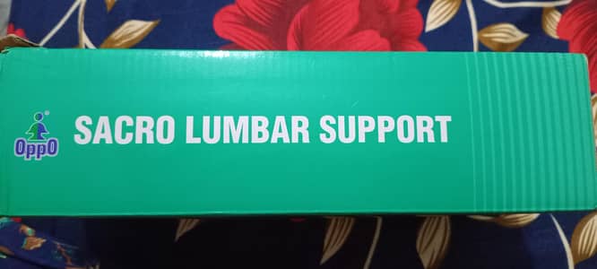 Sacro lumbar support belt