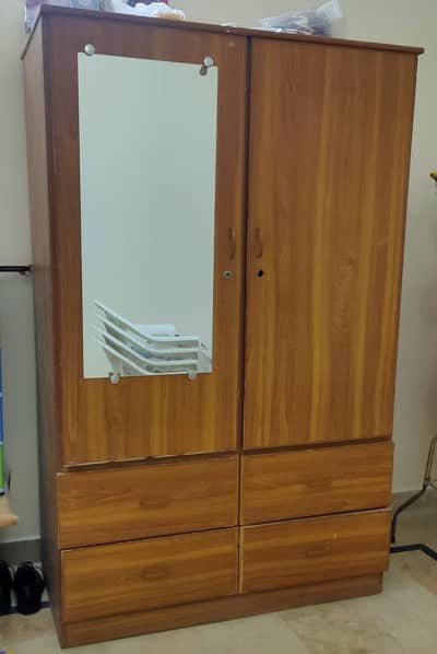 2 door & 4 drawer wardrobe