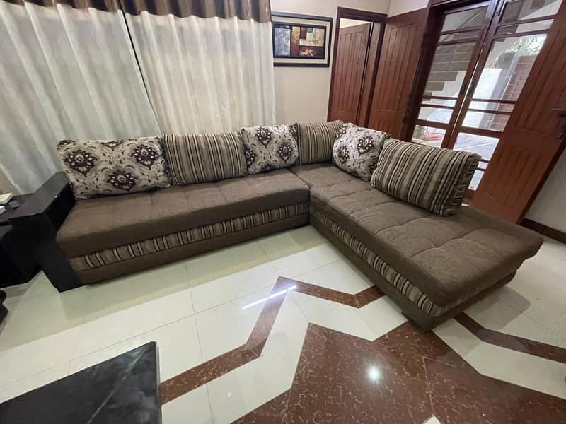 L shape sofa 2