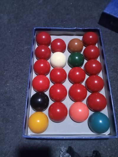 snooker ball and 6*12 cloth