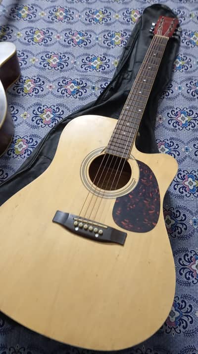 acoustic + electric guitar for sale urgent
