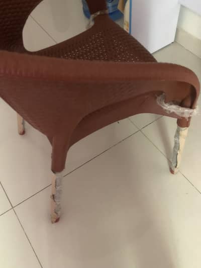 Table and chair with