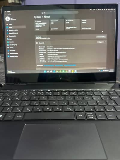 HP Envy x360 Touch | Ryzen 5 3500U | 8GB RAM | 256GB SSD