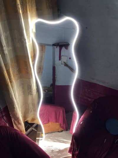 Urgent sale full length lighting stand mirror