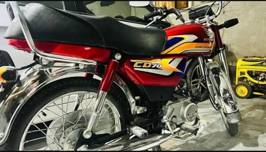 HONDA CD 70 PUNJAB REGISTERED