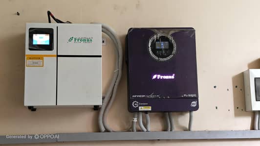 soler inverter with lithium battery