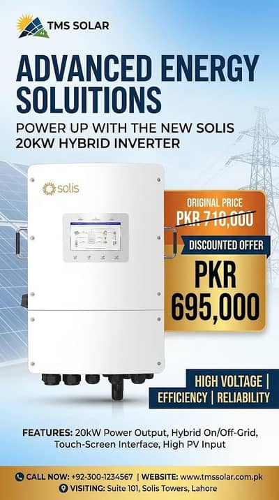 soils 20kw hybrid inverter