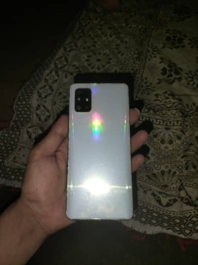 Samsung A71 Pta Approved With Box Urgent Sale