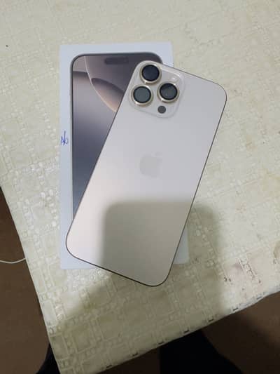 iPhone 16 Pro Max – Desert Titanium – 256GB — Factory Unlock