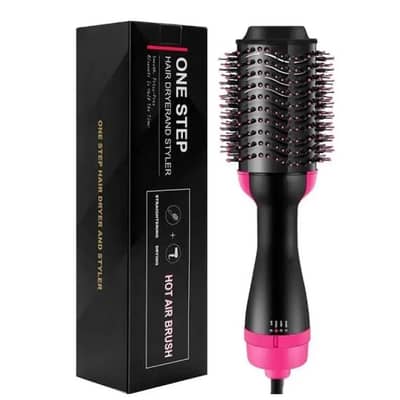 One step hair straightener &volumizer brush | hot air hair dryer.