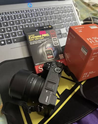 Sony A6500+1.8mm Lens +64GB SDCARD