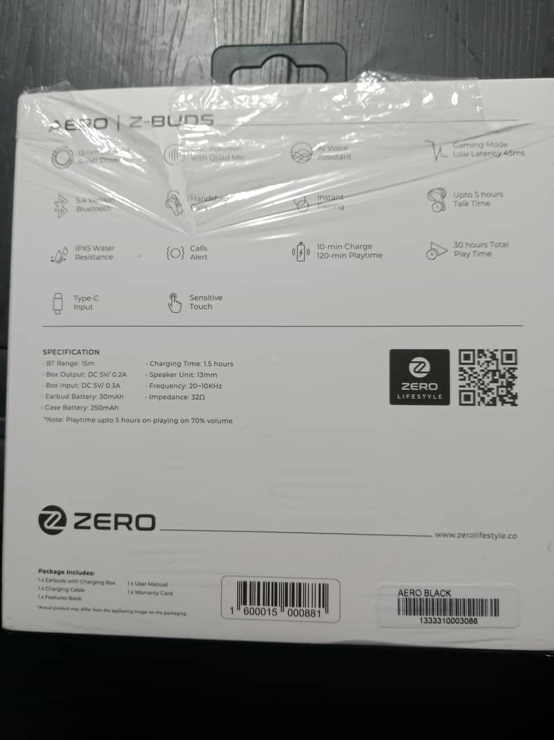 ZERO earbuds Quad mic 6