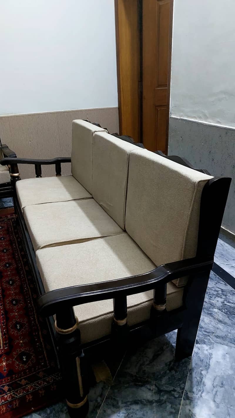 Premium Solid Wood Sofa Set 1