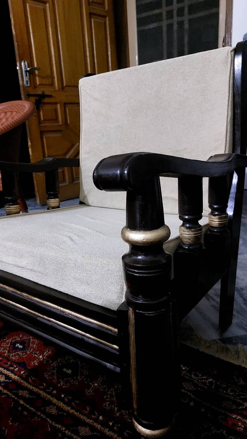 Premium Solid Wood Sofa Set 3