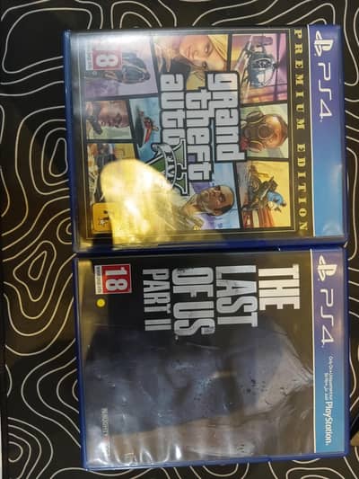 ps4 cds in negotiable price and exchange also possible