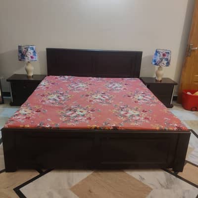 Wooden Double Bed