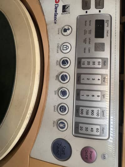 dawlance fully automatic washing machine.